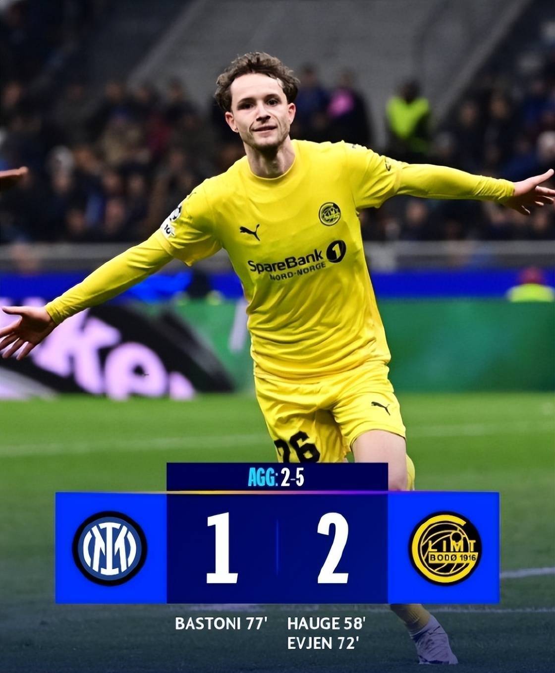 国米1-2遭博德闪耀双杀，阿坎吉失误是冰山一角，外战无力需反省